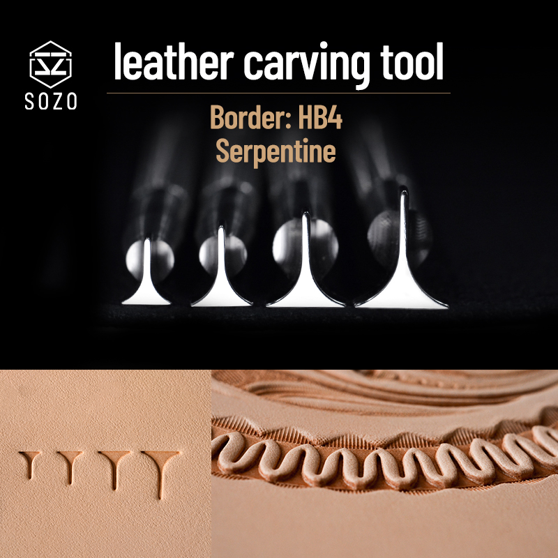 Leather Work Organiser - SOZO HB4 Leather Craft Work Stamping