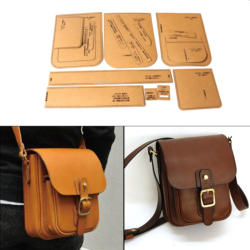 DIY Leather Craft Shoulder Bag - Leatherwork Templates recension och pris