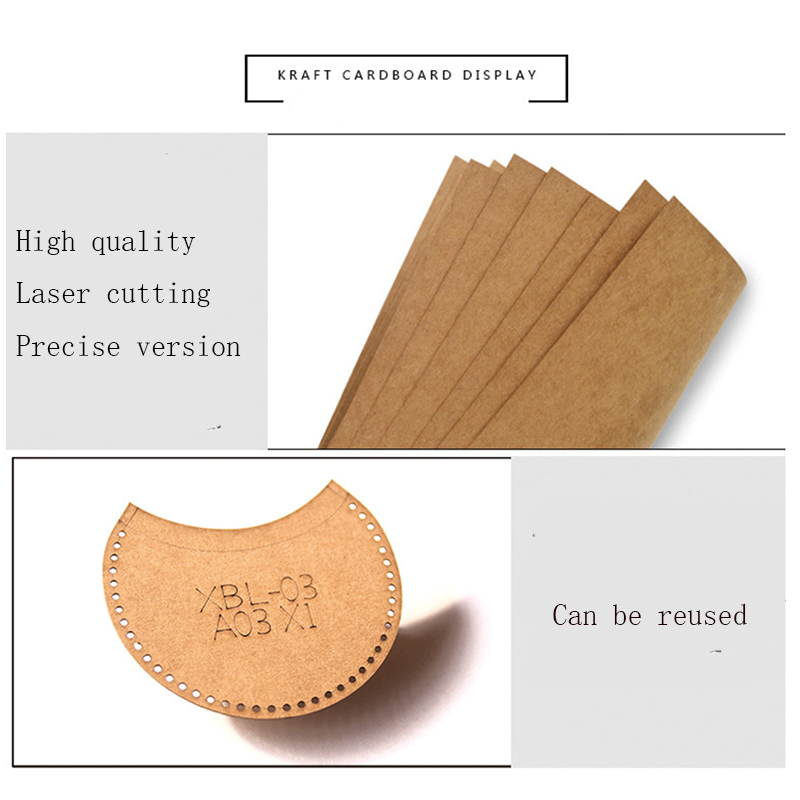 DIY Leather Craft Shoulder Bag - Leatherwork Templates recension och pris