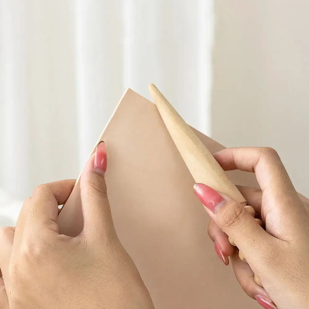 Multi-Size Wood Slicker Leathe - Leather Work Organiser recension och pris