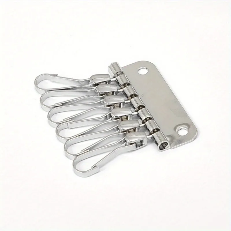 1PC Wallet Key Row 6 Hooks Key - Leatherwork Rivets recension och pris