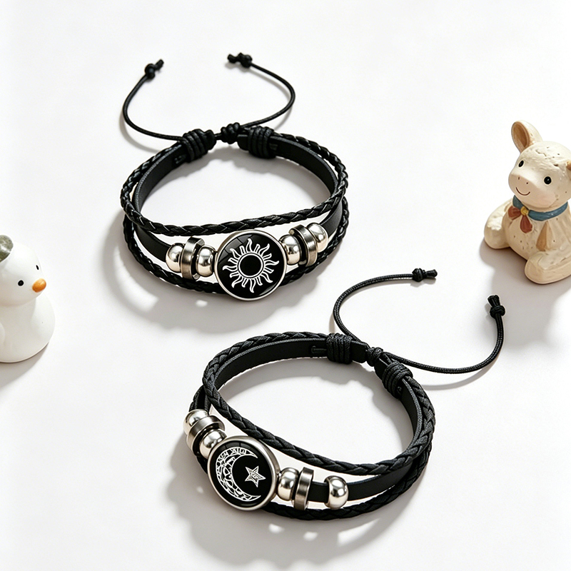 2Pcs Glow in the Dark Sun Moon - Snap Fastener Setter recension och pris
