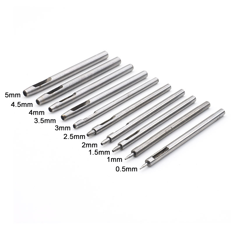 10pcs Rotary Leather Hole Punc - Leatherwork Hole Punch recension och pris
