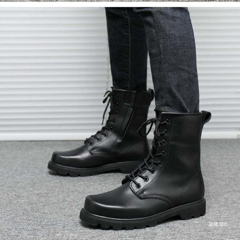 Tactical Combat Boots Mens Hig - Leatherwork Training recension och pris