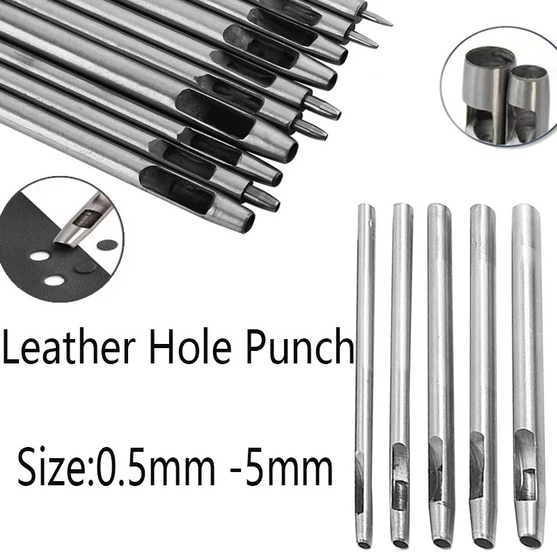0.5-5mm Leather Hole Punch Too - Leatherwork Hole Punch recension och pris