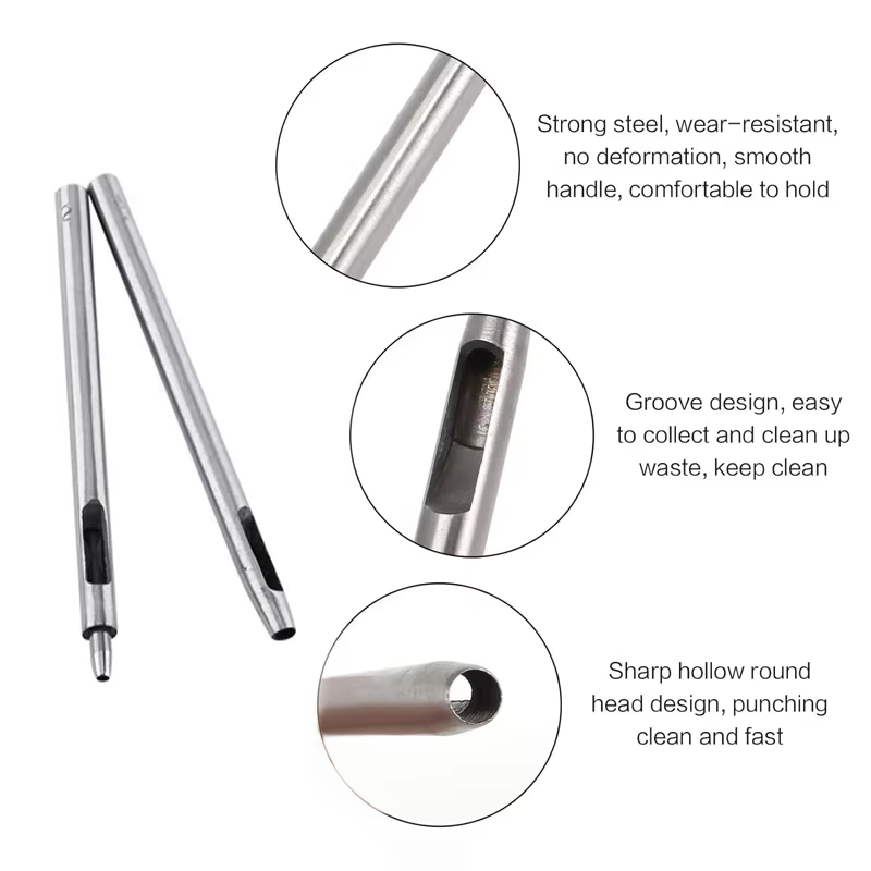 0.5-5mm Leather Hole Punch Too - Leatherwork Hole Punch recension och pris