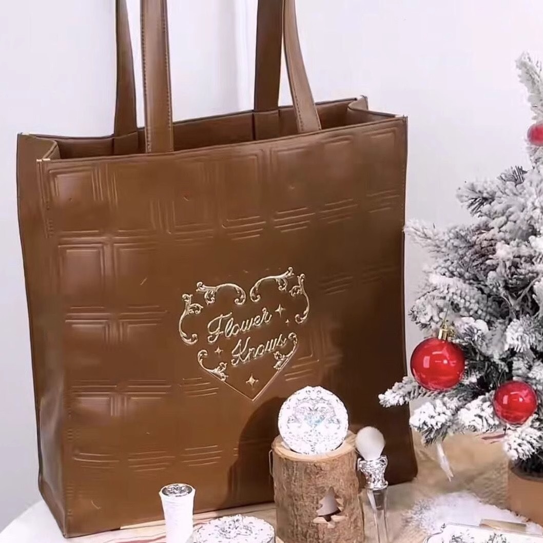 Flowerknows Travel Tote Bag Pi - Leather Work Organiser recension och pris