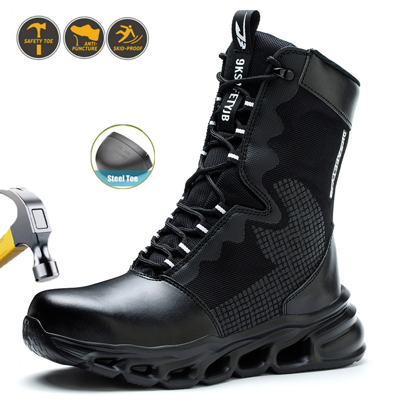 Indestructible Work Boots Men  - Leatherwork Training recension och pris