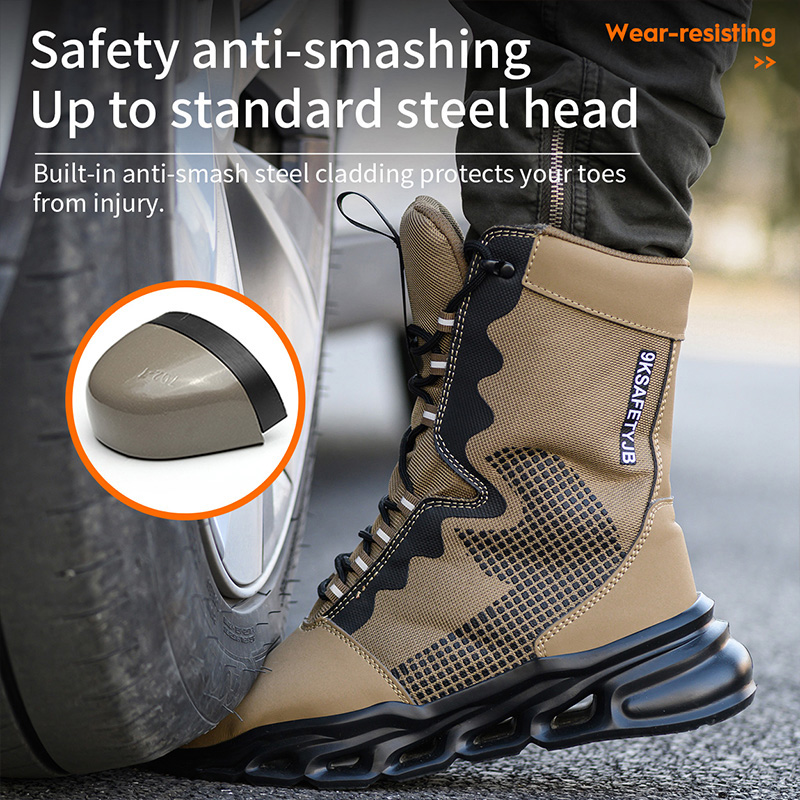 Indestructible Work Boots Men  - Leatherwork Training recension och pris