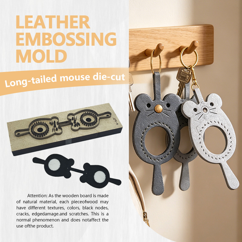 DIY Leather Cutting Template L - Leatherwork Templates recension och pris