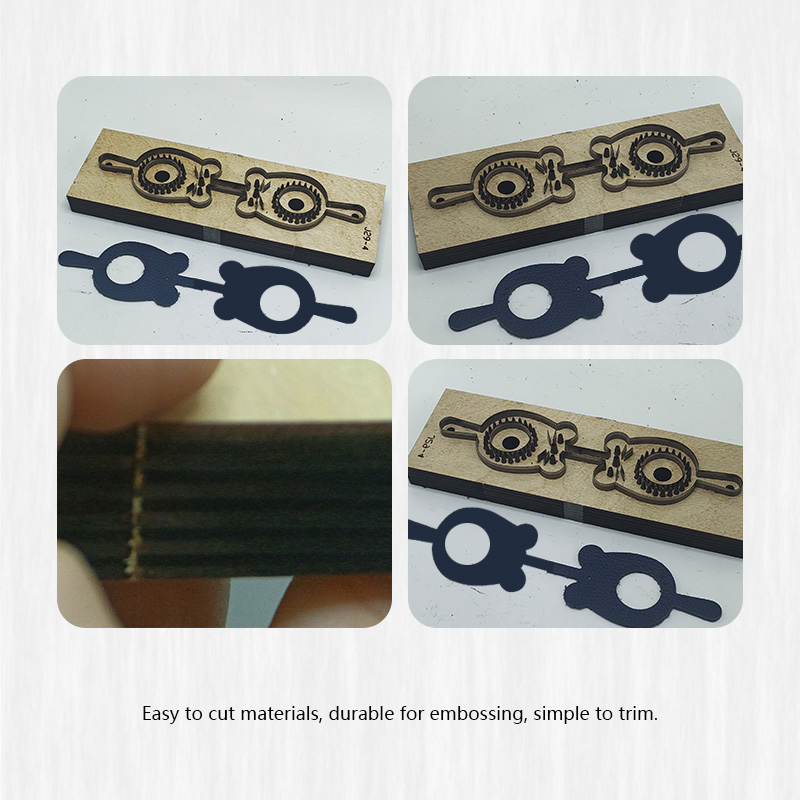 DIY Leather Cutting Template L - Leatherwork Templates recension och pris