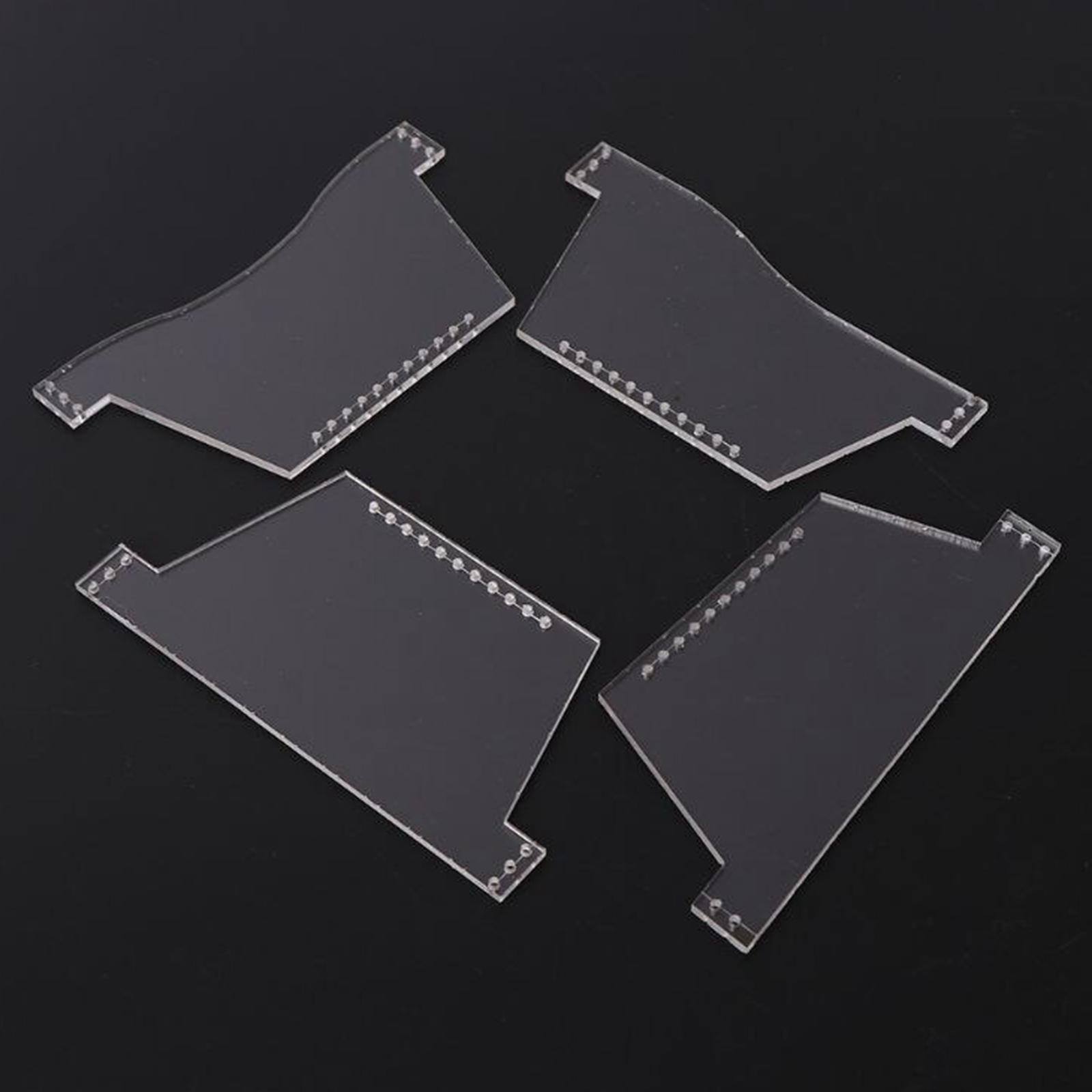 Acrylic Leather Wallet Card Ba - Leatherwork Templates recension och pris