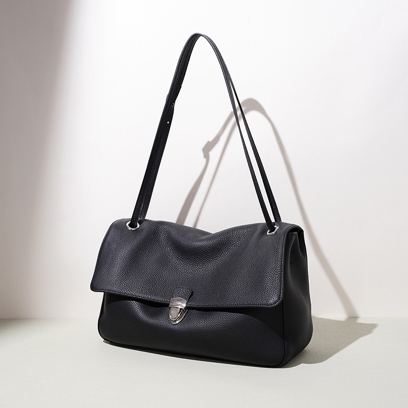 Minimalist Work Shoulder Bag f - Leather Work Organiser recension och pris