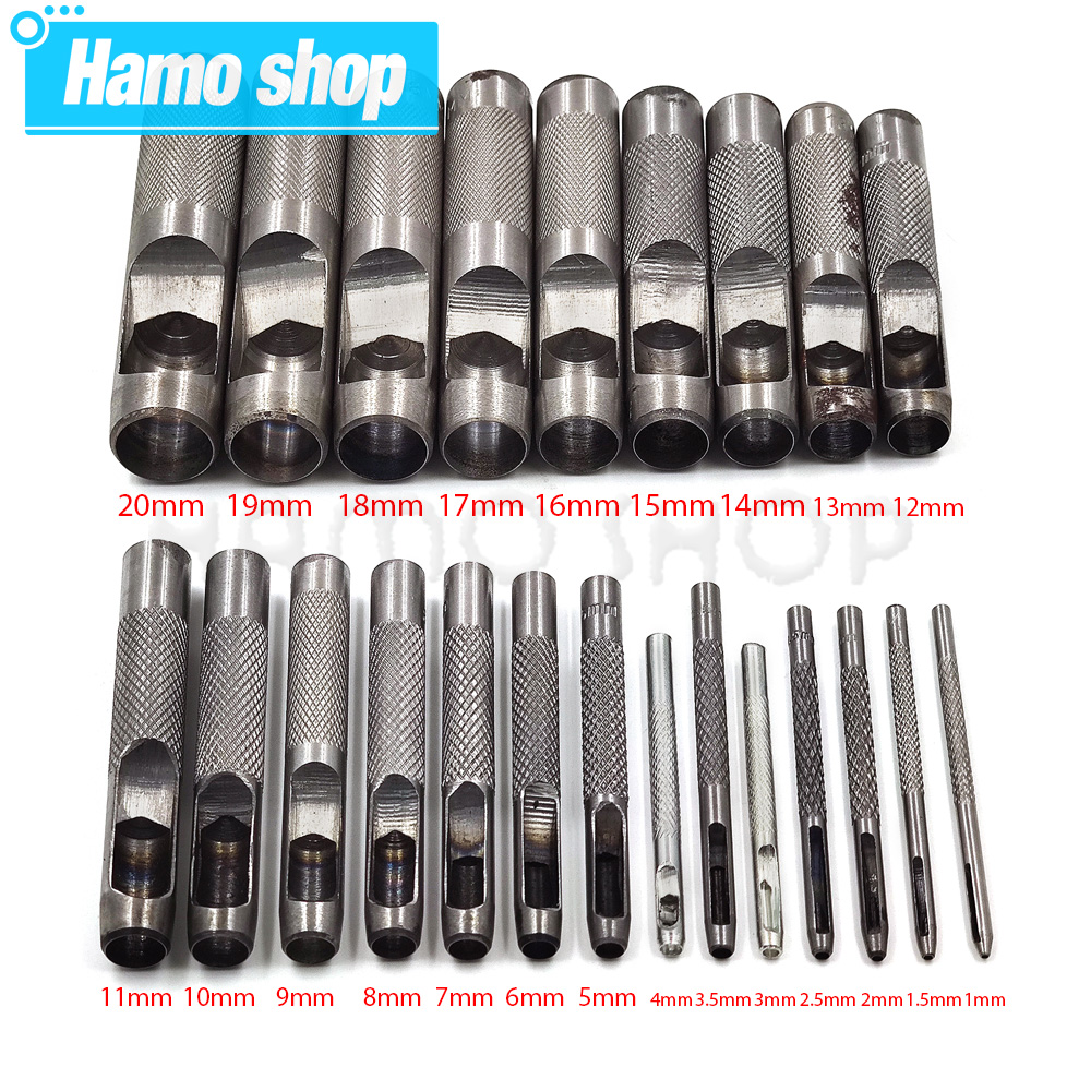 1.0mm-25mm All Size Pick Leath - Leatherwork Hole Punch recension och pris