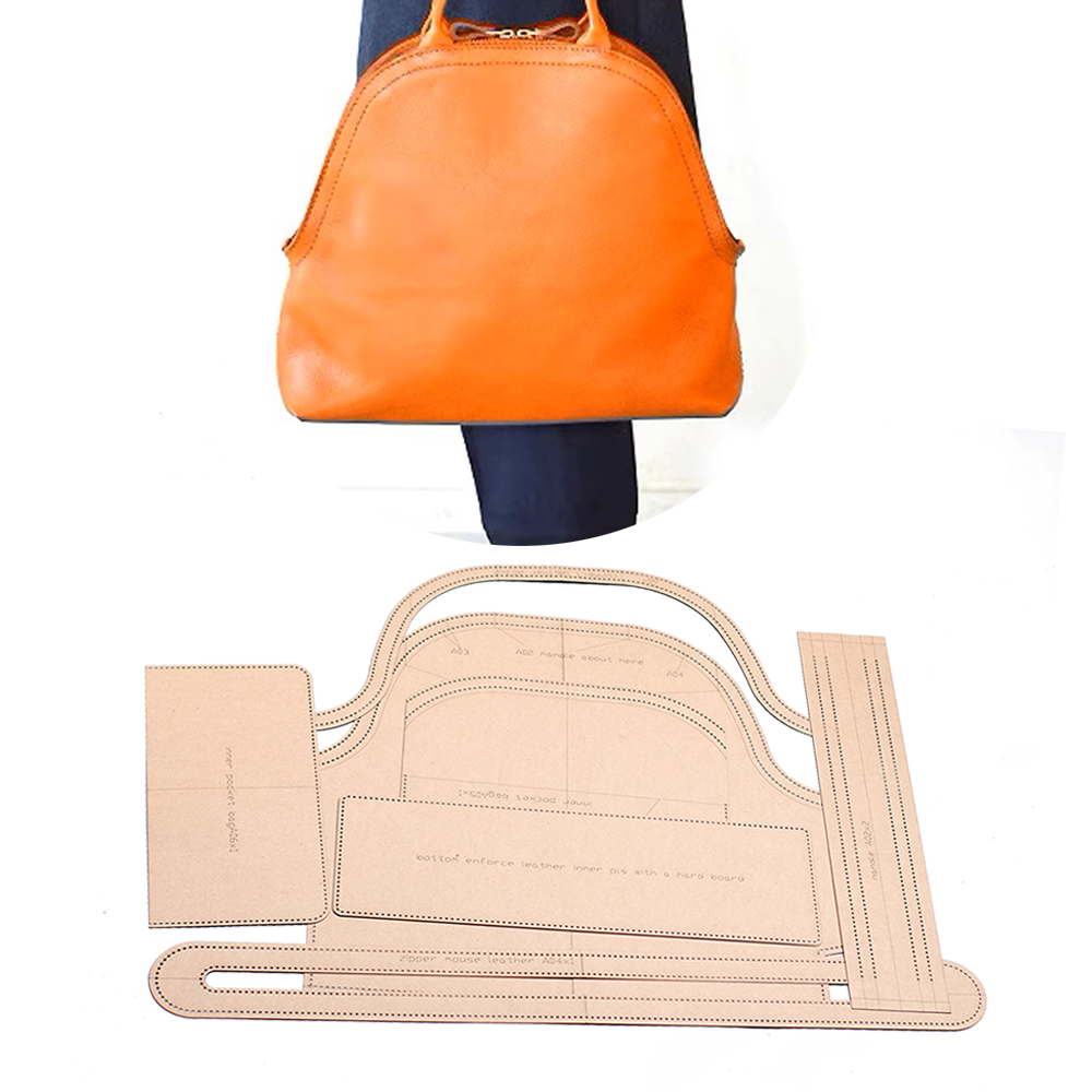 diy Leather kraft shell handba - Leatherwork Templates recension och pris