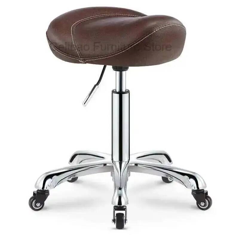 Barber Shop Hair Salon Stool C - Leatherwork Bench recension och pris