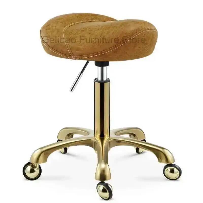 Barber Shop Hair Salon Stool C - Leatherwork Bench recension och pris