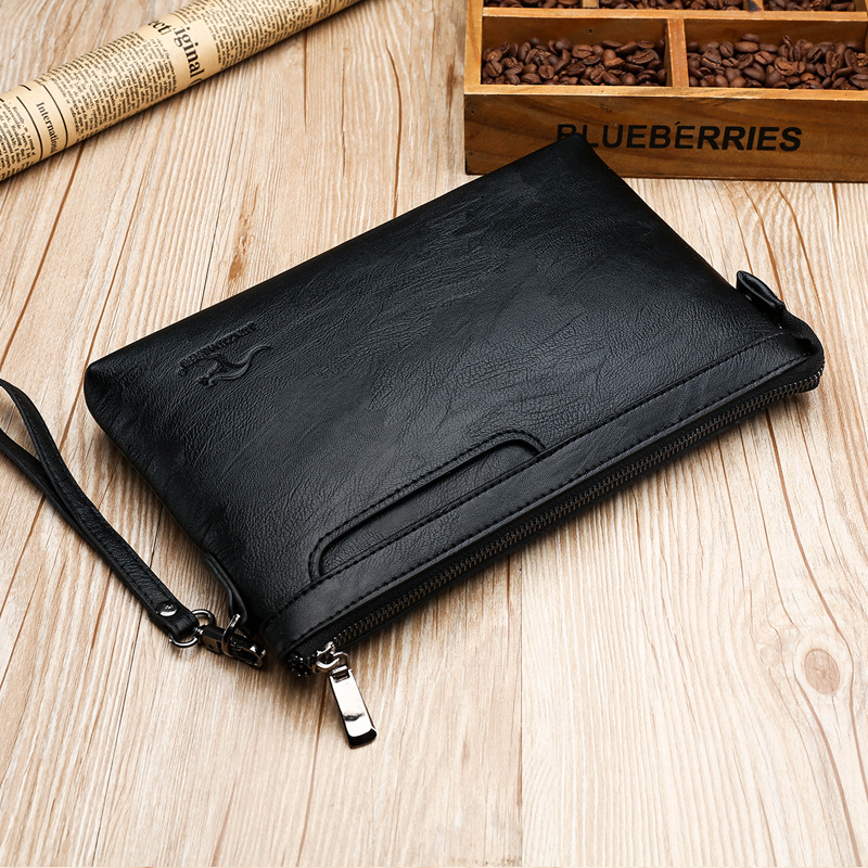 Brand Design Men Envelope Clut - Leatherwork Rivets recension och pris