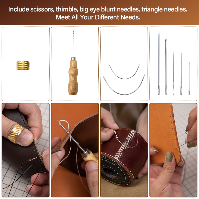 WUTA Leather Repair Kit Shoe S - Leather Work Organiser recension och pris