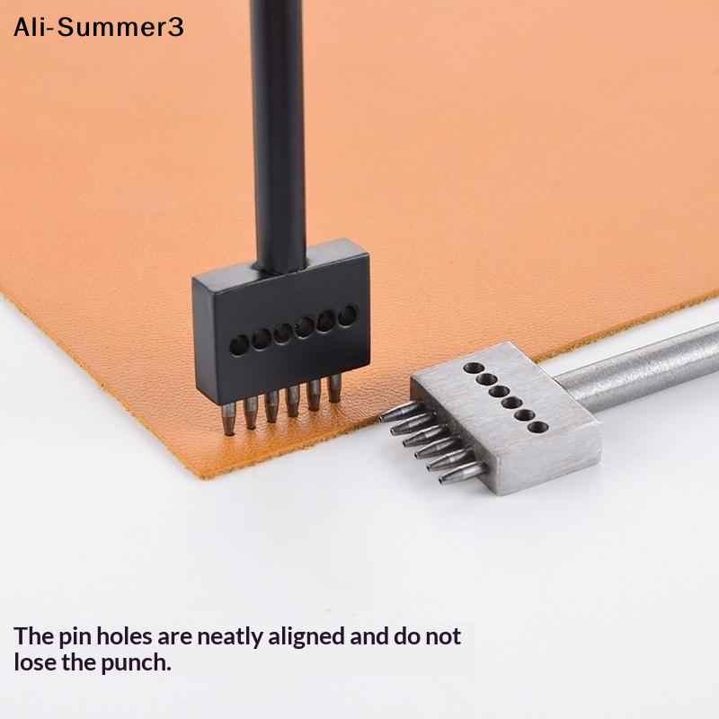 【J3a】3Pcs Manual Leather Hole  - Leatherwork Hole Punch recension och pris
