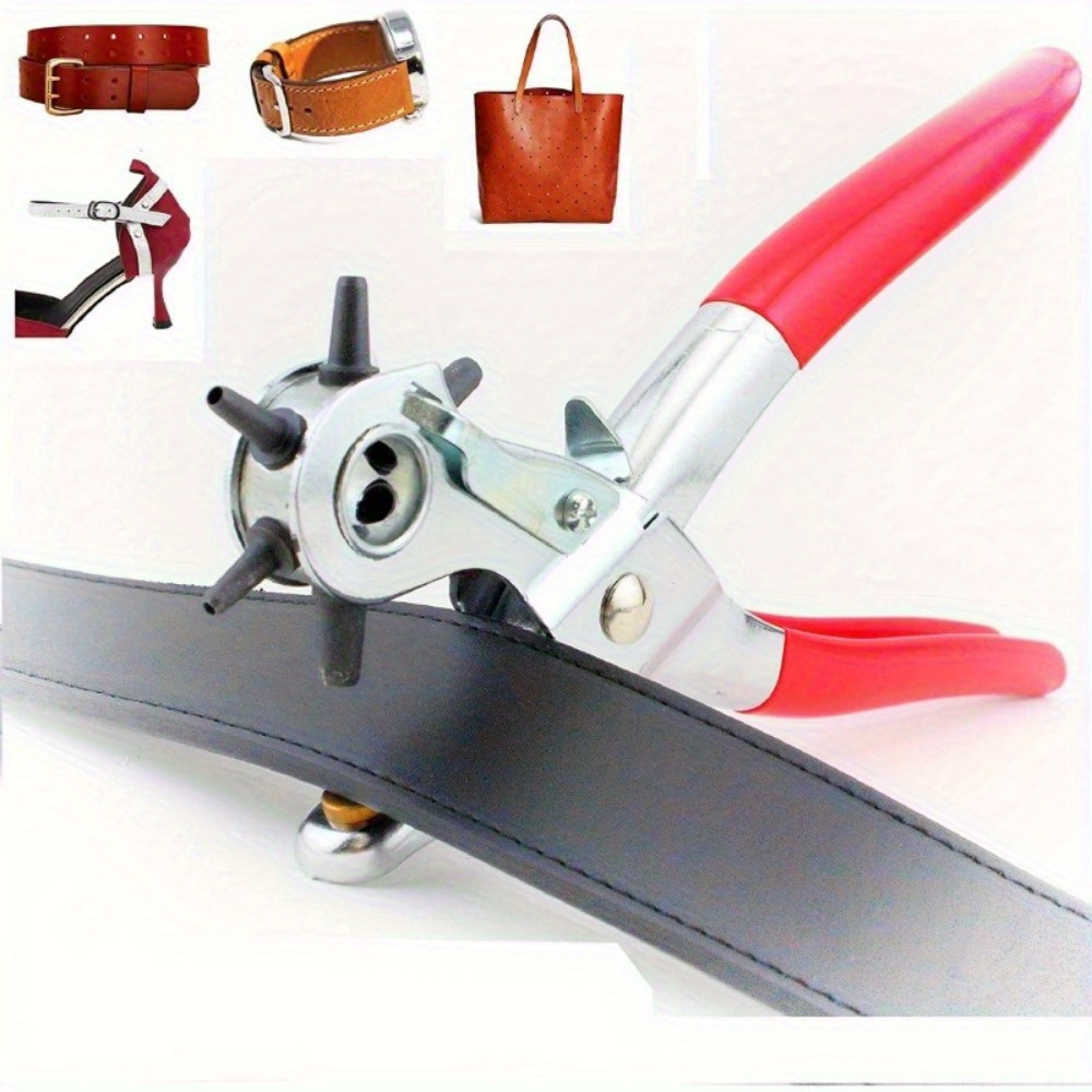 1pcs Heavy Duty Rotary Leather - Leatherwork Hole Punch recension och pris