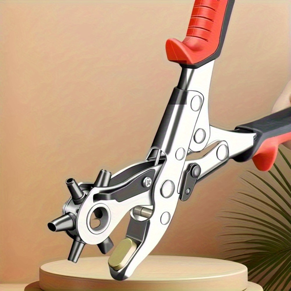 1pcs Heavy Duty Rotary Leather - Leatherwork Hole Punch recension och pris