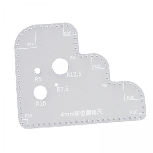 Acrylic Template for Leather C - Leatherwork Templates recension och pris