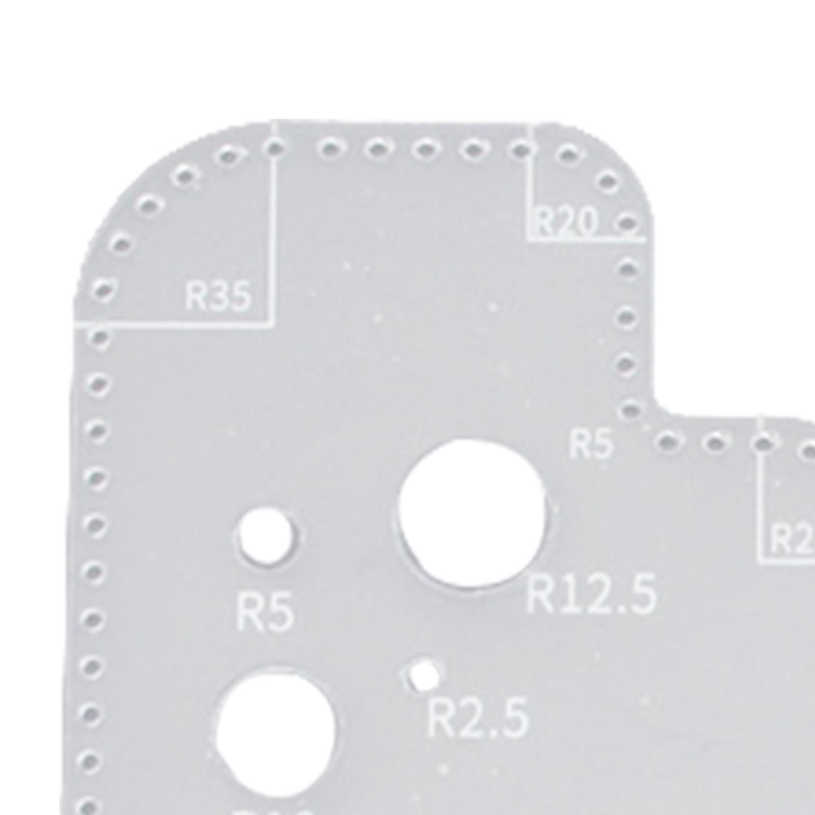 Circle Template Clear Acrylic  - Leatherwork Templates recension och pris