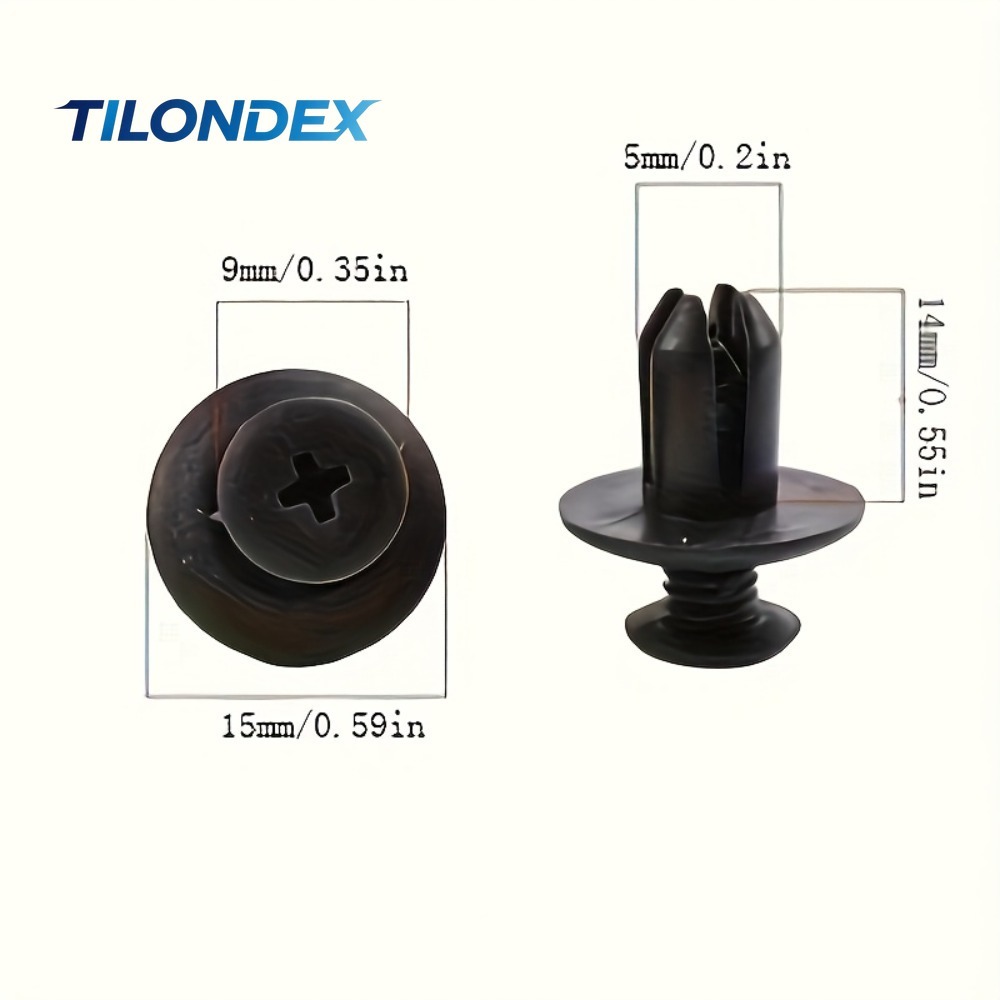 TILONDEX 100pcs Automotive Fas - Snap Fastener Setter recension och pris